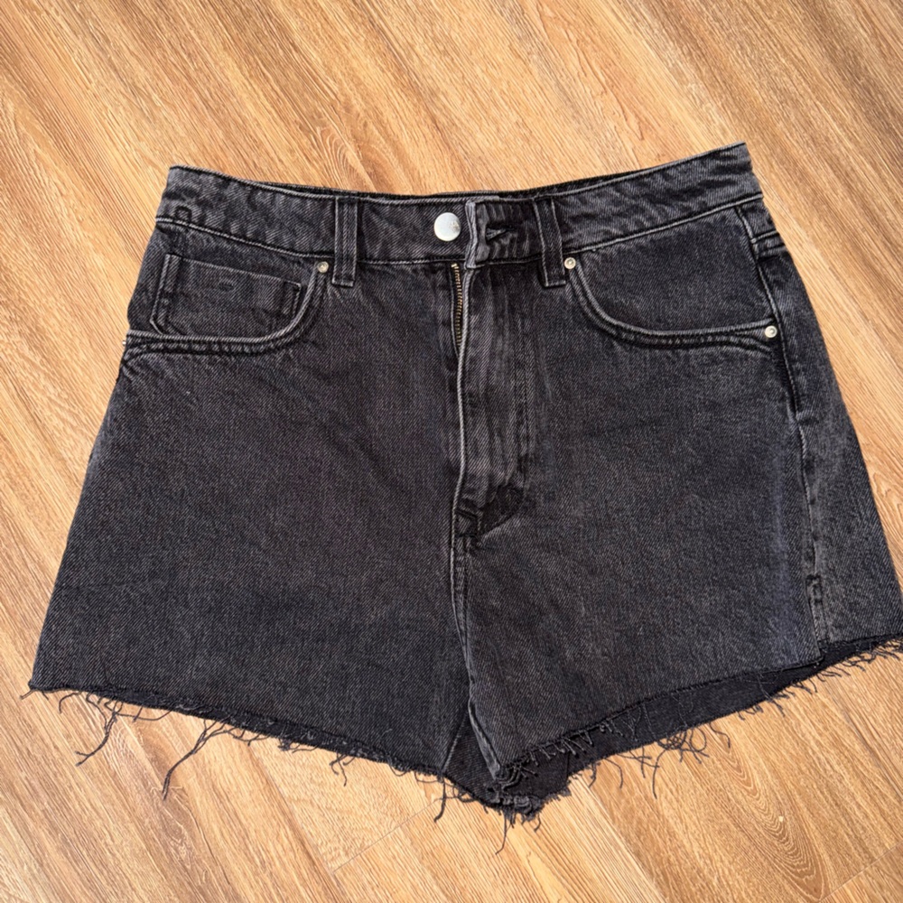 Zara Charcoal Women's Jean Shorts